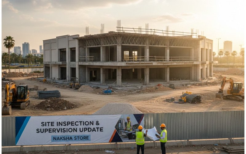 Site Inspection & Supervision Update | Naksha Store